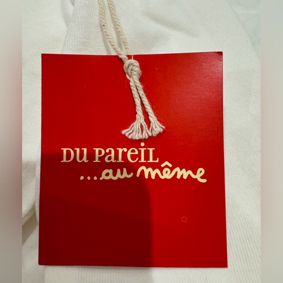 NEW NWT Du Pareil Baby White Cat Floral Print Long Sleeve Bodysuit Onesie SZ 9M - Picture 9 of 9